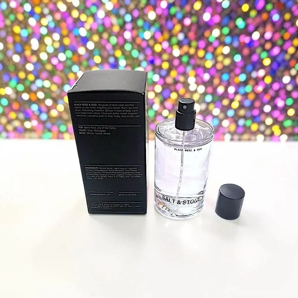 Salt & Stone Black Rose & Oud Body & Hair Fragrance Mist 3.4 fl oz New In Box